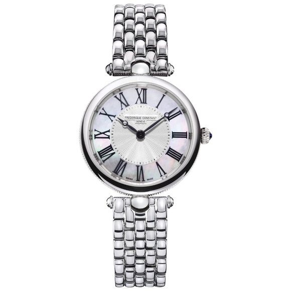 Frederique Constant Silver Tone Ladies Luxury Watch - Picture 1 of 5